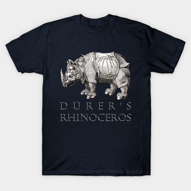 Dürer's Rhinoceros T-Shirt by Dystopianpalace